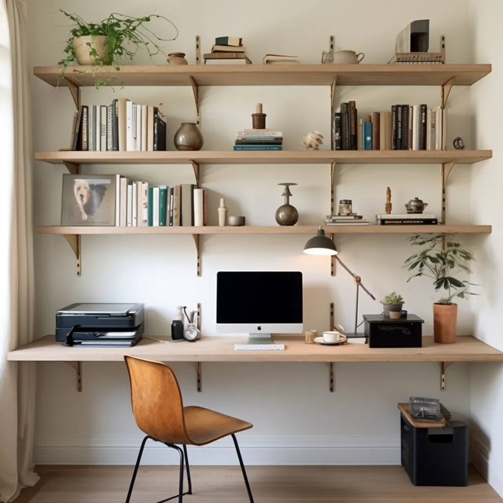 home office shelves